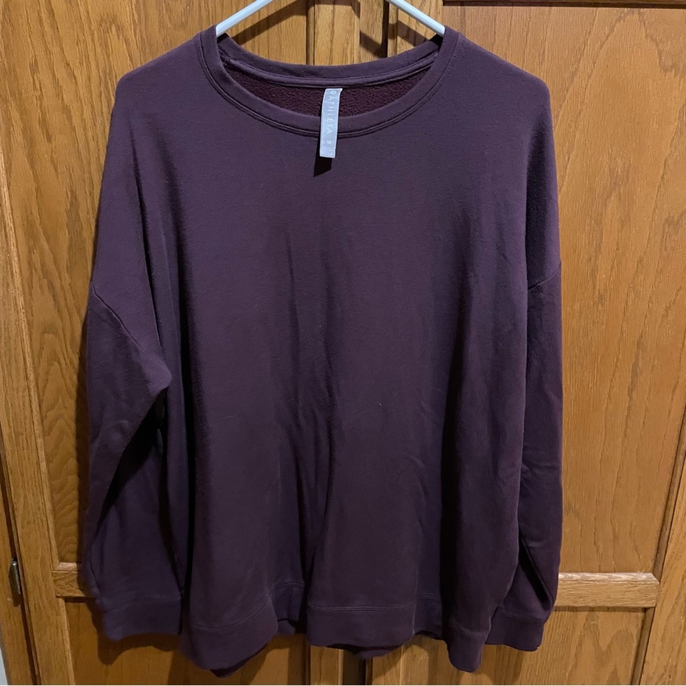 Athleta Pure Luxe Sweatshirt - Picture 2 of 5